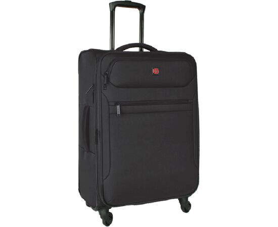 Чемодан Swissbrand Hamilton M Black (SWB_LLHAM001M)