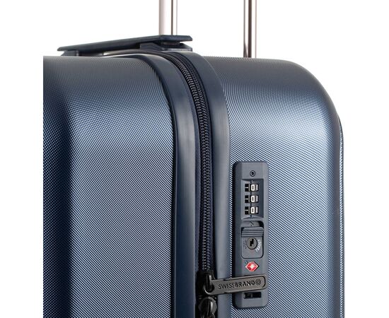 Валіза Swissbrand London M Navy (SWB_LHLON603M), зображення 6 Валіза Swissbrand London M Navy (SWB_LHLON603M), зображення 6