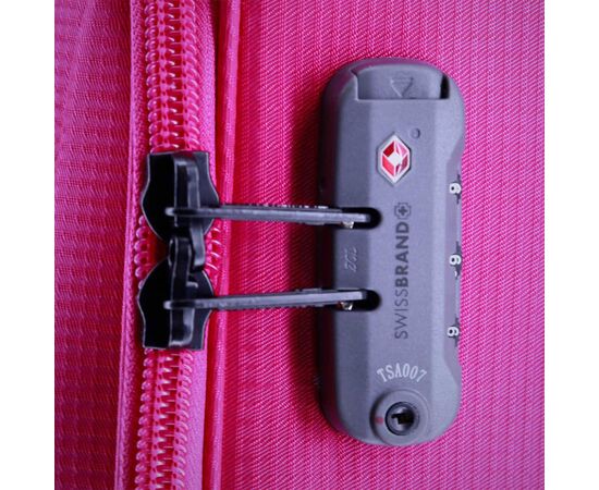 Валіза Swissbrand Silkeborg S Fuchsia/Light Grey (SWB_LLSIL941S), зображення 5 Валіза Swissbrand Silkeborg S Fuchsia/Light Grey (SWB_LLSIL941S), зображення 5