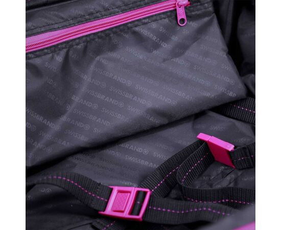 Валіза Swissbrand Silkeborg S Fuchsia/Light Grey (SWB_LLSIL941S), зображення 7 Валіза Swissbrand Silkeborg S Fuchsia/Light Grey (SWB_LLSIL941S), зображення 7