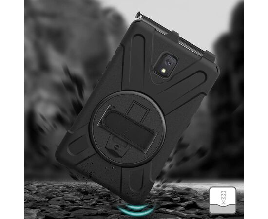 Чехол для планшета BeCover Heavy Duty Case Samsung Galaxy Tab Active 3 SM-T570/SM-T575/SM-T577 8" Black (710047), изображение 2 Чехол для планшета BeCover Heavy Duty Case Samsung Galaxy Tab Active 3 SM-T570/SM-T575/SM-T577 8" Black (710047), изображение 2