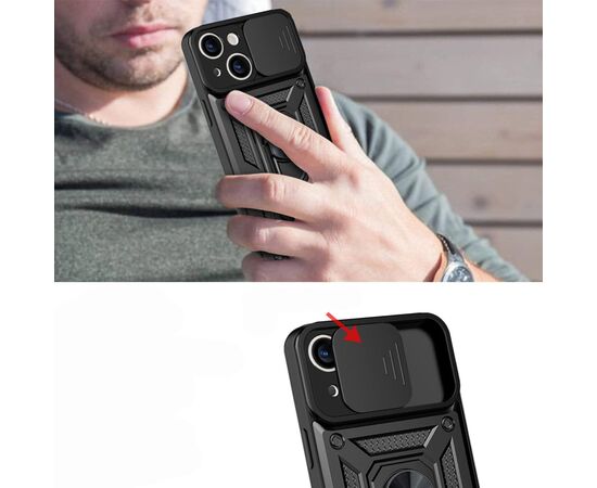 Чохол до мобільного телефона BeCover Military Apple iPhone 15 Plus Black (709954), зображення 2