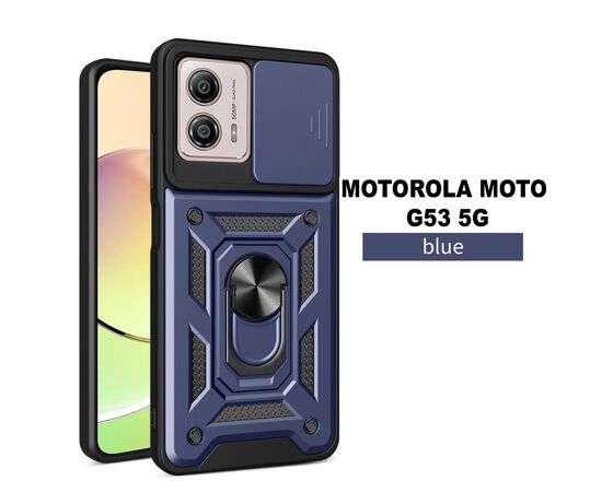 Чехол для мобильного телефона BeCover Military Motorola Moto G53 5G Blue (709985), изображение 5 Чехол для мобильного телефона BeCover Military Motorola Moto G53 5G Blue (709985), изображение 5