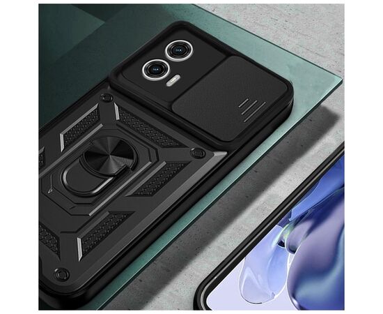 Чохол до мобільного телефона BeCover Military Motorola Moto G73 Black (709982), зображення 3