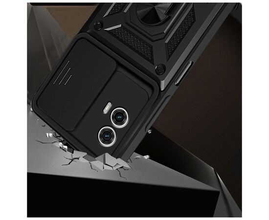 Чохол до мобільного телефона BeCover Military Motorola Moto G73 Black (709982), зображення 4