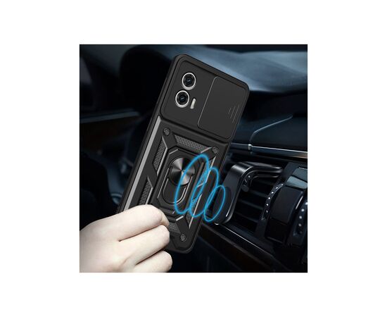 Чохол до мобільного телефона BeCover Military Motorola Moto G73 Black (709982), зображення 5