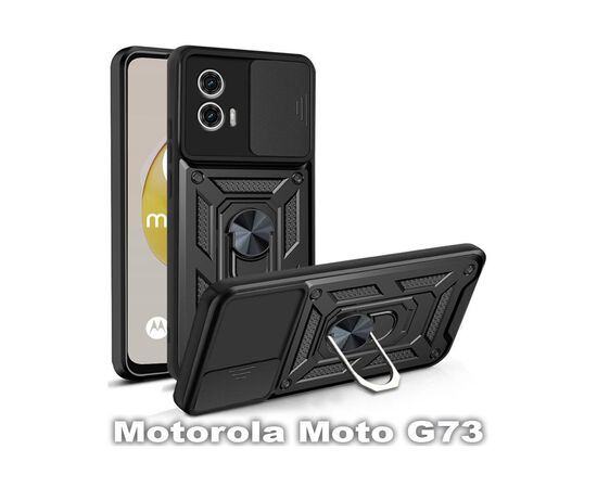 Чехол для мобильного телефона BeCover Military Motorola Moto G73 Black (709982)