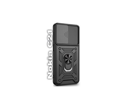 Чохол до мобільного телефона BeCover Military Nokia C21 Black (709994)