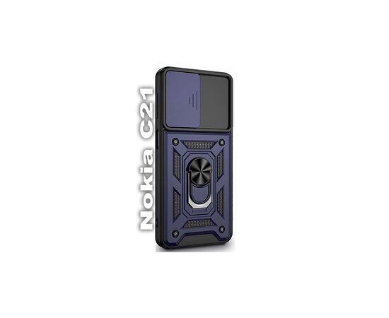 Чохол до мобільного телефона BeCover Military Nokia C21 Blue (709995)