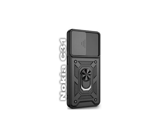 Чохол до мобільного телефона BeCover Military Nokia C31 Black (709986)