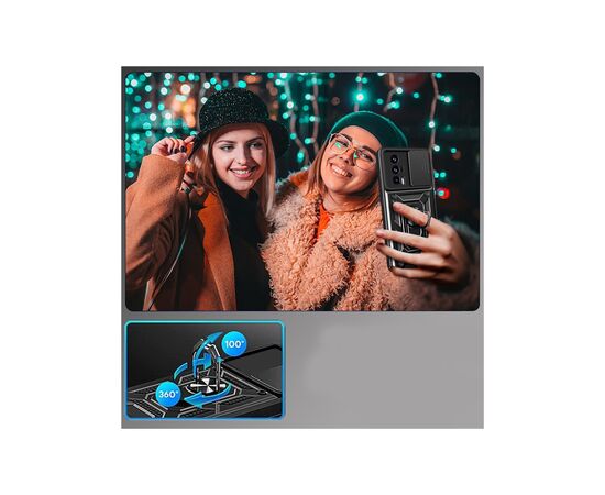 Чехол для мобильного телефона BeCover Military Poco F5 Pro Black (709997), изображение 6 Чехол для мобильного телефона BeCover Military Poco F5 Pro Black (709997), изображение 6