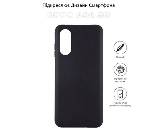 Чохол до мобільного телефона BeCover Oppo A98 5G Black (710159), зображення 4