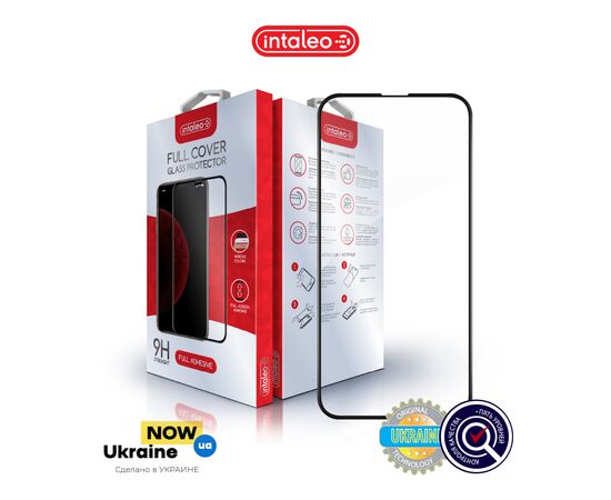 Стекло защитное Intaleo Full Glue ESD Apple Iphone 13/13 Pro (1283126535598)