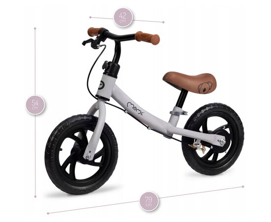 Біговел MoMi Breki gray (ROBI00059), зображення 3 Біговел MoMi Breki gray (ROBI00059), зображення 3