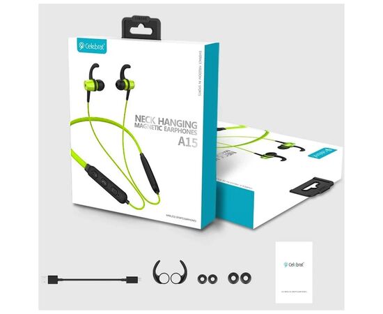 Наушники Celebrat A15 White (1006647), изображение 5 Наушники Celebrat A15 White (1006647), изображение 5