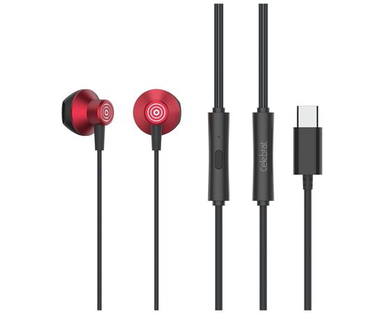 Наушники Celebrat D14 Red (1006637)