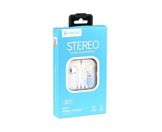Наушники Celebrat G17 Lightning White (1006635), изображение 3 Наушники Celebrat G17 Lightning White (1006635), изображение 3