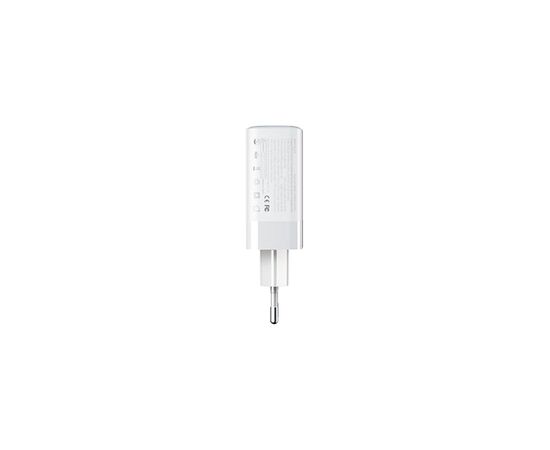 Зарядное устройство Proda AZEADA Seagulls AZ-19 GaN5 65W USB-A (QC4.0) USB-C (PD3.0) white (AZ-19-WH), изображение 3 Зарядное устройство Proda AZEADA Seagulls AZ-19 GaN5 65W USB-A (QC4.0) USB-C (PD3.0) white (AZ-19-WH), изображение 3