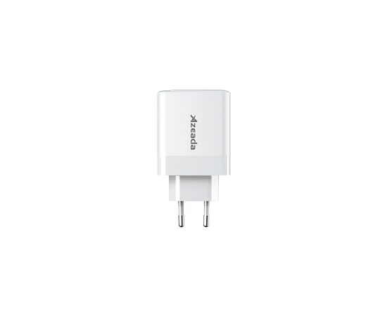 Зарядное устройство Proda AZEADA Seagulls AZ-19 GaN5 65W USB-A (QC4.0) USB-C (PD3.0) white (AZ-19-WH), изображение 4 Зарядное устройство Proda AZEADA Seagulls AZ-19 GaN5 65W USB-A (QC4.0) USB-C (PD3.0) white (AZ-19-WH), изображение 4