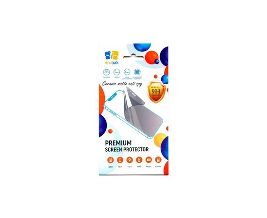 Стекло защитное Drobak Matte Ceramics Anty Spy Samsung Galaxy М14 (676715)