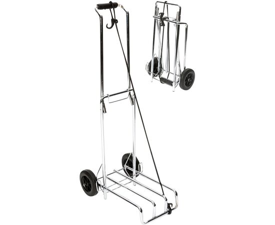 Сумка-тележка Bo-Camp господарський Luggage Trolley Foldable 40 kg Сріблястий (5267279)