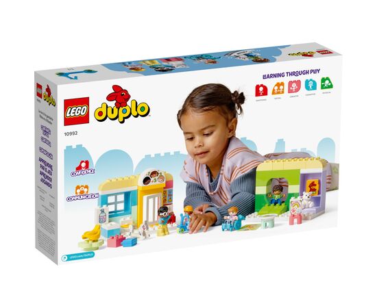 Конструктор LEGO DUPLO Будні в дитячому садку 67 деталей (10992), зображення 6 Конструктор LEGO DUPLO Будні в дитячому садку 67 деталей (10992), зображення 6