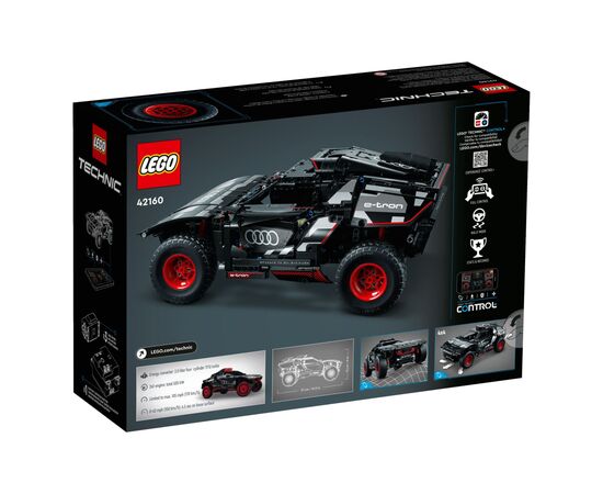 Конструктор LEGO Technic Audi RS Q e-tron 914 деталей (42160), зображення 7 Конструктор LEGO Technic Audi RS Q e-tron 914 деталей (42160), зображення 7