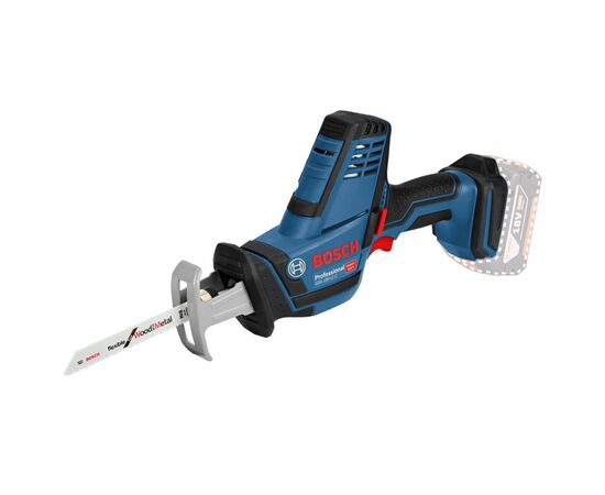 Шабельна пила Bosch GSA 18 V-LI C, 18В, пропил 200мм, хід 21мм (без АКБ та ЗП) (0.601.6A5.001)