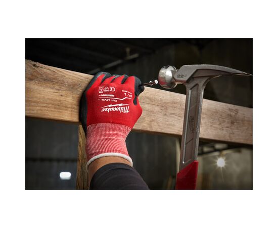 Защитные перчатки Milwaukee з опором порізам 1 рівня, зимові, 8/M (4932471343), изображение 3 Защитные перчатки Milwaukee з опором порізам 1 рівня, зимові, 8/M (4932471343), изображение 3