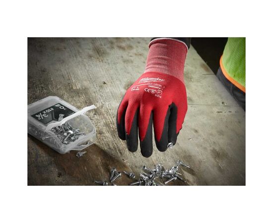 Защитные перчатки Milwaukee з опором порізам 1 рівня, зимові, 8/M (4932471343), изображение 4 Защитные перчатки Milwaukee з опором порізам 1 рівня, зимові, 8/M (4932471343), изображение 4