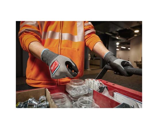 Защитные перчатки Milwaukee захисні Hi-Dex 2/B, 9/L, 12 пар (4932480508), изображение 4 Защитные перчатки Milwaukee захисні Hi-Dex 2/B, 9/L, 12 пар (4932480508), изображение 4