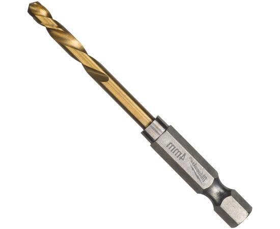 Свердло Milwaukee по металу RedHEX HSS-G TiN, 4,0 мм, (2шт) (48894708)