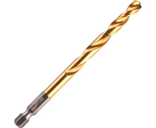 Свердло Milwaukee по металу RedHEX HSS-G TiN, 6,5 мм (48894715)