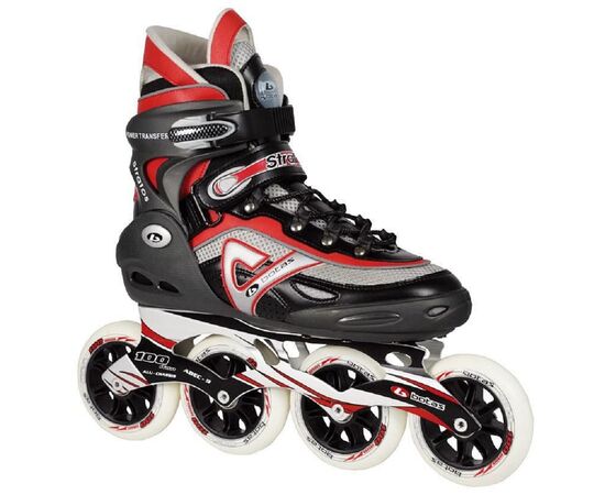 Роликовые коньки Botas Stratos Чорний/Червоний 100/42 (HI50021-7-935/42)