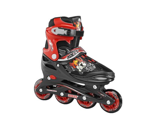 Роликовые коньки Roces Compy 6.0 Чорний/Червоний 34-37 (400808/red/34-37)