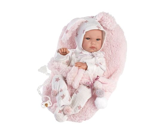 Кукла Llorens Bimba Sillita Porta Bebe, 35 см (63586), изображение 3 Кукла Llorens Bimba Sillita Porta Bebe, 35 см (63586), изображение 3