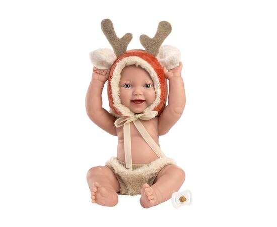 Кукла Llorens Mini Baby Boy Reindeer, 31 см (63202)