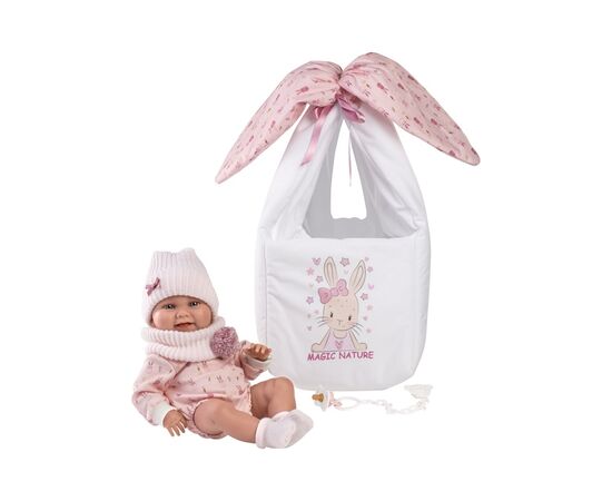 Кукла Llorens Nica Rn Porta Bebe "Magic Nature", 40 см (73802), изображение 3 Кукла Llorens Nica Rn Porta Bebe "Magic Nature", 40 см (73802), изображение 3