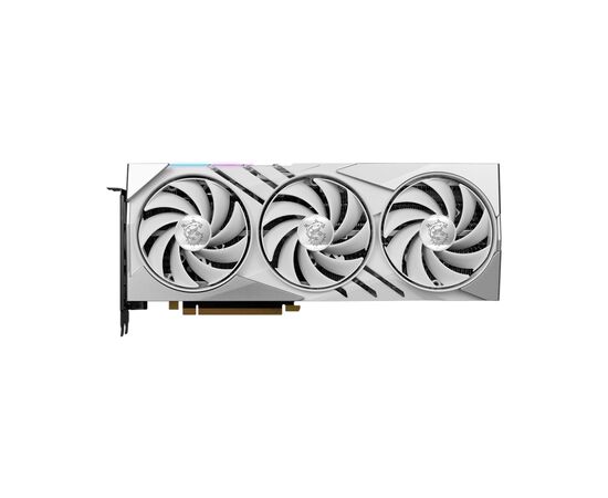 Видеокарта MSI GeForce RTX4070Ti 12Gb GAMING X SLIM WHITE (RTX 4070 Ti GAMING X SLIM WHITE 12G), изображение 2 Видеокарта MSI GeForce RTX4070Ti 12Gb GAMING X SLIM WHITE (RTX 4070 Ti GAMING X SLIM WHITE 12G), изображение 2