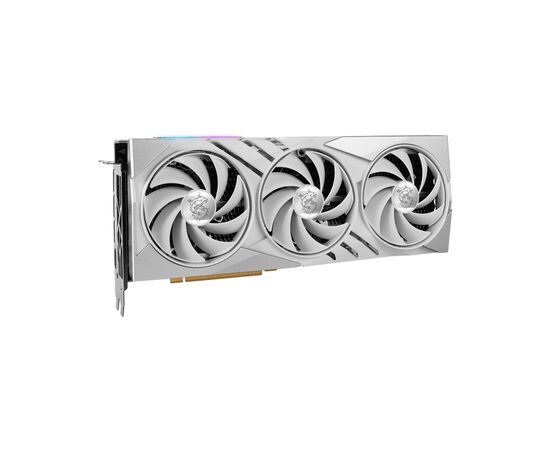 Видеокарта MSI GeForce RTX4070Ti 12Gb GAMING X SLIM WHITE (RTX 4070 Ti GAMING X SLIM WHITE 12G), изображение 3 Видеокарта MSI GeForce RTX4070Ti 12Gb GAMING X SLIM WHITE (RTX 4070 Ti GAMING X SLIM WHITE 12G), изображение 3