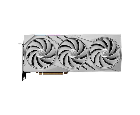 Видеокарта MSI GeForce RTX4080 16Gb GAMING X SLIM WHITE (RTX 4080 16GB GAMING X SLIM WHITE), изображение 2 Видеокарта MSI GeForce RTX4080 16Gb GAMING X SLIM WHITE (RTX 4080 16GB GAMING X SLIM WHITE), изображение 2