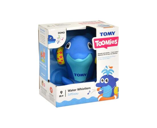 Игрушка для ванной Toomies Дельфин-пискавка (E72359), изображение 2 Игрушка для ванной Toomies Дельфин-пискавка (E72359), изображение 2