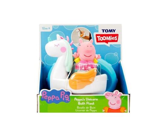 Игрушка для ванной Toomies Свинка Пеппа плавает Единорог (E73106 E), изображение 2 Игрушка для ванной Toomies Свинка Пеппа плавает Единорог (E73106 E), изображение 2