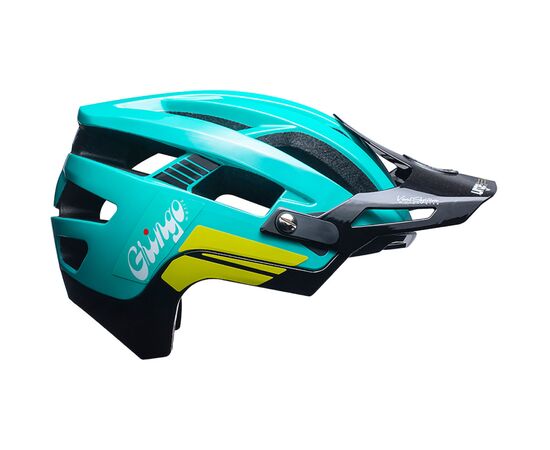 Шлем Urge Gringo de la Pampa Бірюзовий/Чорний L/XL 58-62 см (UBP221432L), изображение 4 Шлем Urge Gringo de la Pampa Бірюзовий/Чорний L/XL 58-62 см (UBP221432L), изображение 4