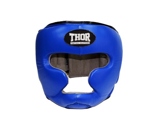 Боксерский шлем Thor 705 L ПУ-шкіра Синій (705 (PU) BLUE L)