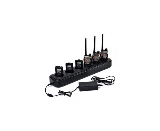 Зарядний пристрій Baofeng для 6 рацій Baofeng UV-5R (BL-5X6 + 6 АКБ BL-5) (ГРР00000209)