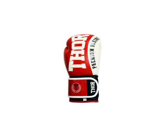 Боксерские перчатки Thor Shark Шкіра 16oz Червоні (8019/02(Leather) RED 16 oz.), изображение 2 Боксерские перчатки Thor Shark Шкіра 16oz Червоні (8019/02(Leather) RED 16 oz.), изображение 2