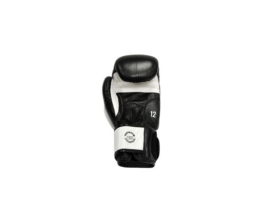 Боксерские перчатки Thor Sparring Шкіра 14oz Чорно-білі (558(Leather) BLK/WH 14 oz.), изображение 3