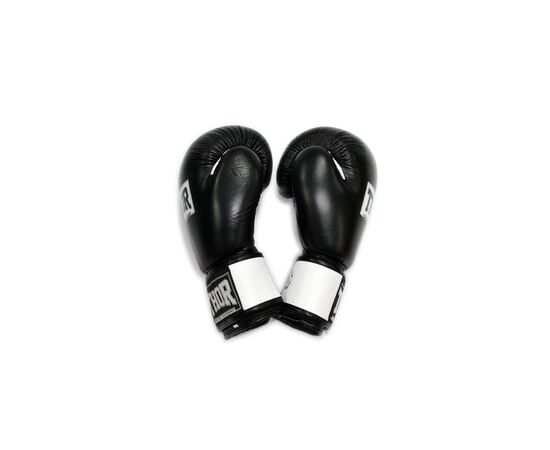 Боксерские перчатки Thor Sparring Шкіра 14oz Чорно-білі (558(Leather) BLK/WH 14 oz.), изображение 5