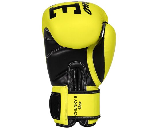 Боксерские перчатки Benlee Chunky B PU-шкіра 8oz Жовті (199261 (Neon yellow) 8 oz.), изображение 3 Боксерские перчатки Benlee Chunky B PU-шкіра 8oz Жовті (199261 (Neon yellow) 8 oz.), изображение 3